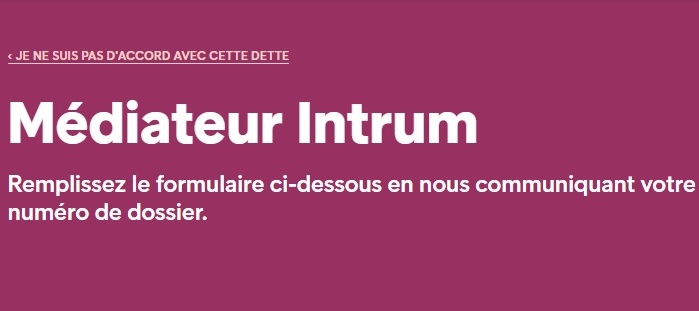 Médiateur Intrum Justitia