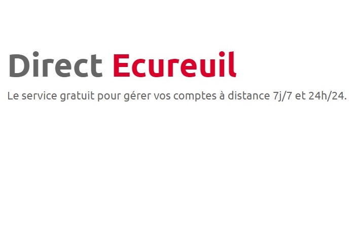 Direct Ecureuil de la Caisse d'Epargne