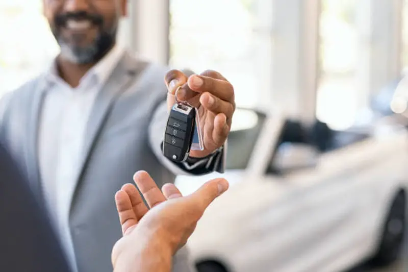 vendre une voiture à un garage