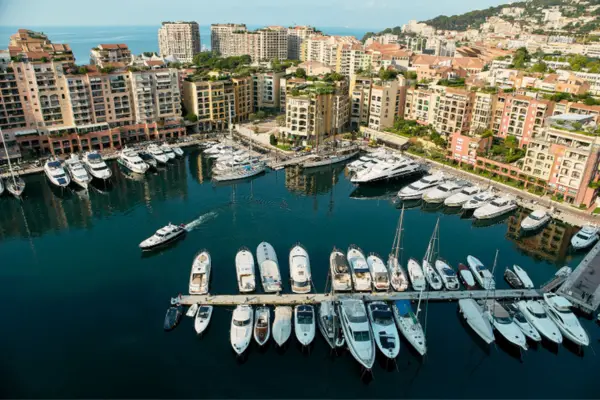 Agence immoblière à Monaco - Vue sur la baie