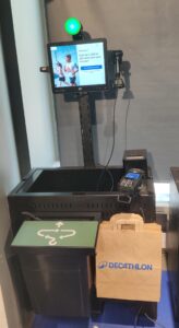 Caisse automatique Decathlon