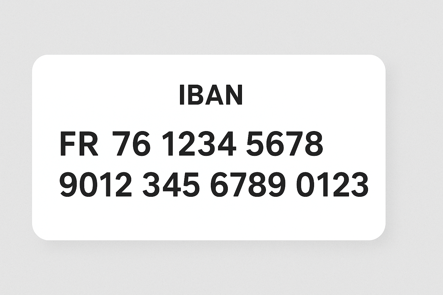 Structure de l'IBAN français : décryptage des 27 caractères - Assurance ...